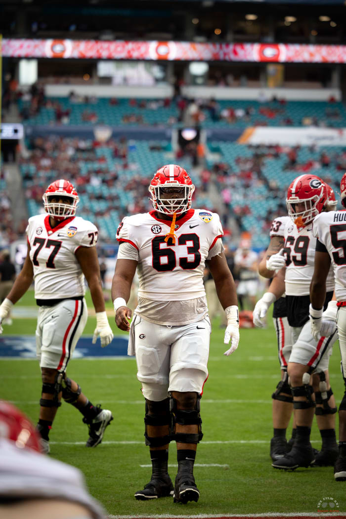 Georgia center Sedrick Van Pran has declared for the 2023 NFL Draft